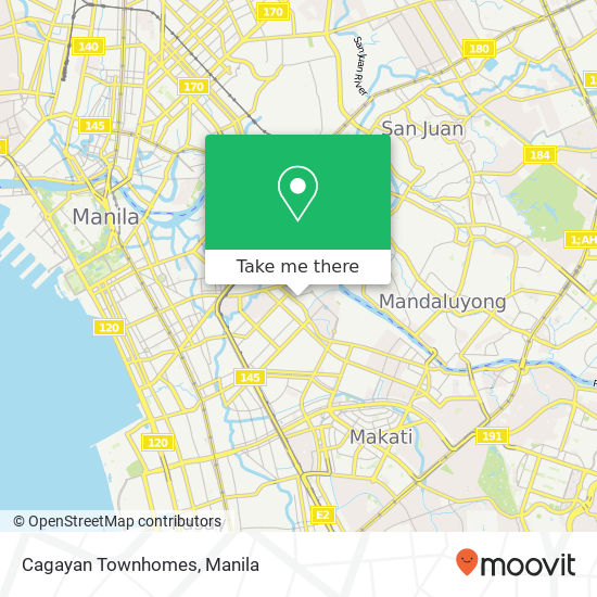 Cagayan Townhomes map