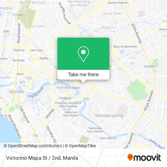 Victorino Mapa St / 2nd map
