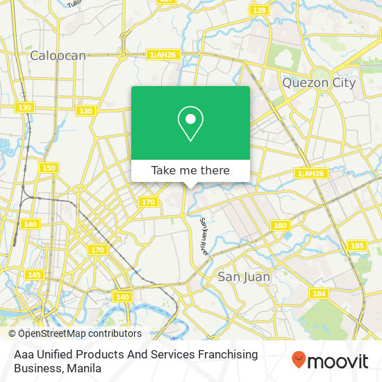 Aaa Unified Products And Services Franchising Business map