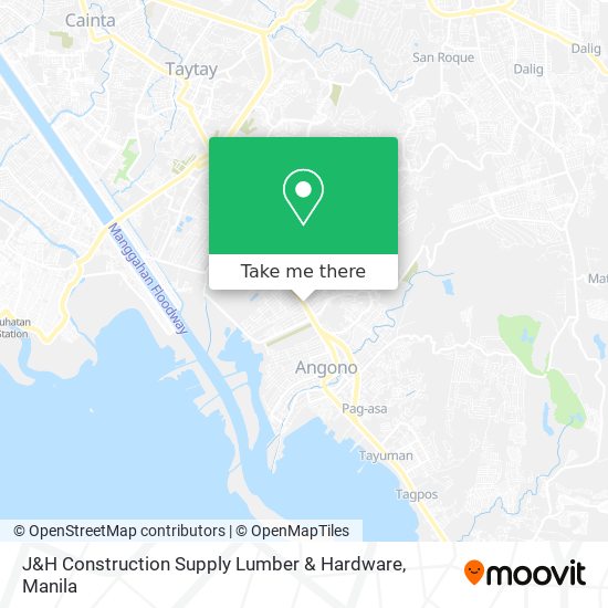 J&H Construction Supply Lumber & Hardware map