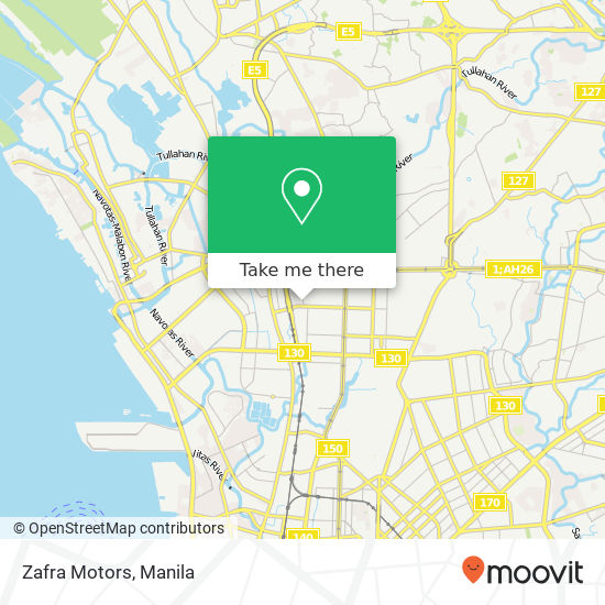 Zafra Motors map