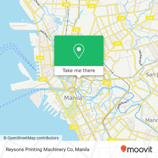 Reysons Printing Machinery Co map