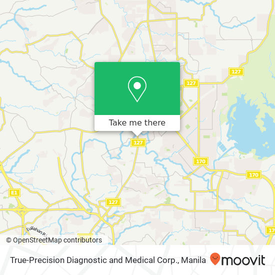 True-Precision Diagnostic and Medical Corp. map