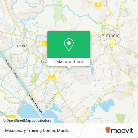 Missionary Training Center map