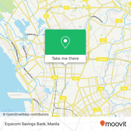 Equicom Savings Bank map