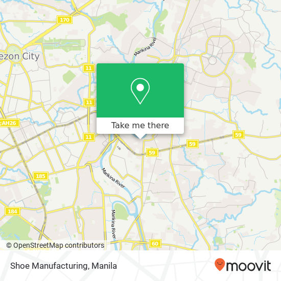 Shoe Manufacturing map