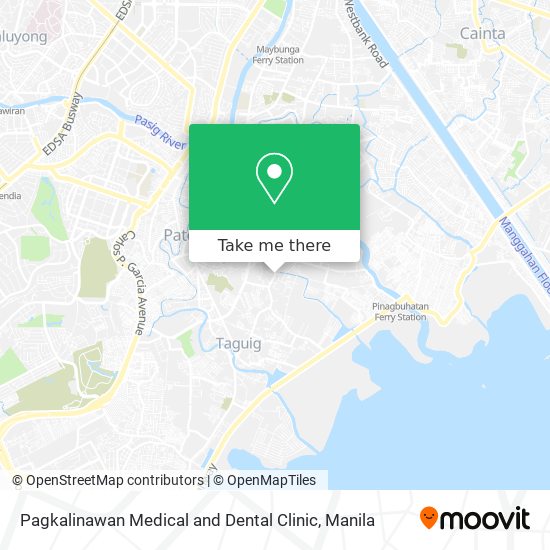 Pagkalinawan Medical and Dental Clinic map