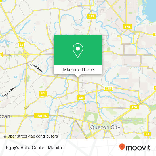 Egay's Auto Center map