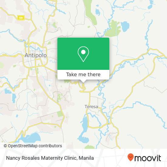 Nancy Rosales Maternity Clinic map