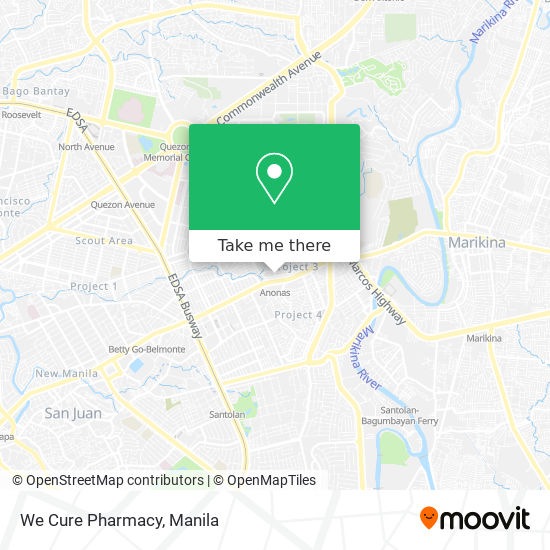 We Cure Pharmacy map