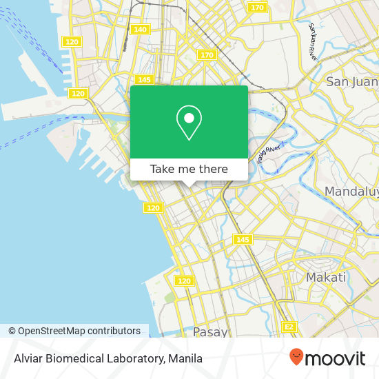 Alviar Biomedical Laboratory map