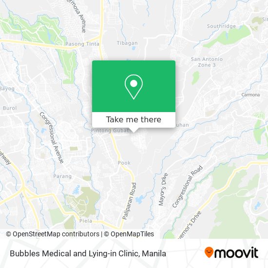 Bubbles Medical and Lying-in Clinic map