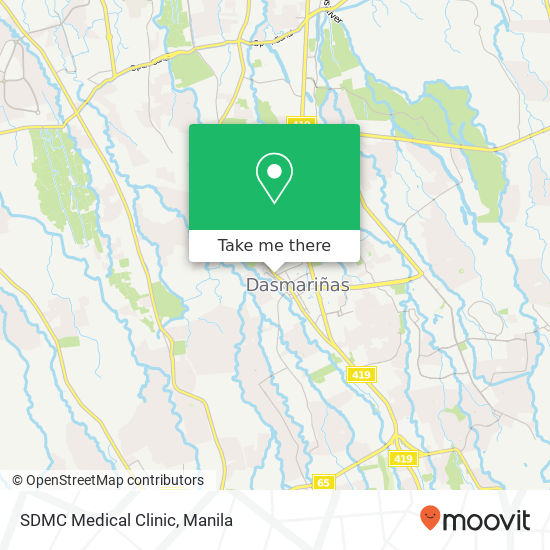 SDMC Medical Clinic map