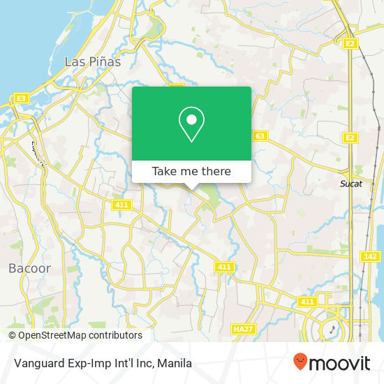 Vanguard Exp-Imp Int'l Inc map