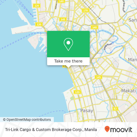 Tri-Link Cargo & Custom Brokerage Corp. map