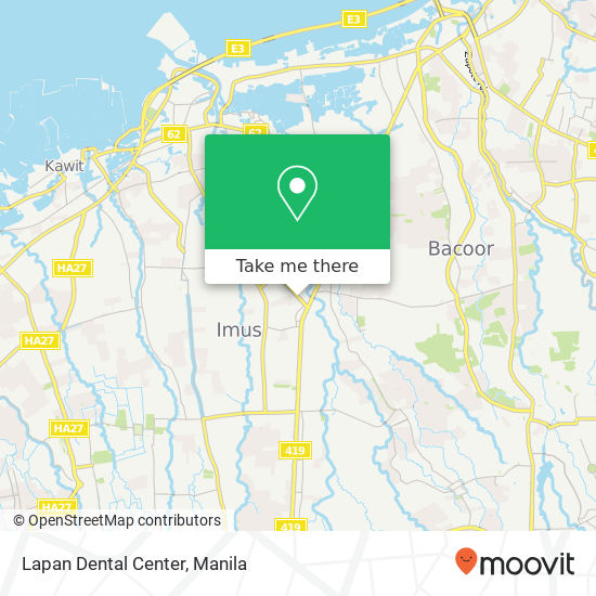 Lapan Dental Center map