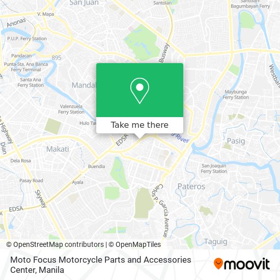 Moto Focus Motorcycle Parts and Accessories Center map