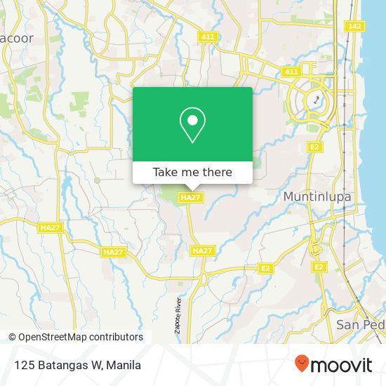 125 Batangas W map