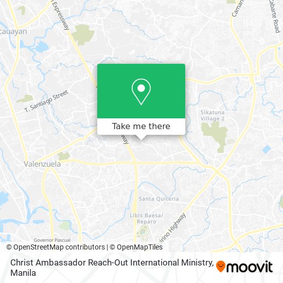 Christ Ambassador Reach-Out International Ministry map