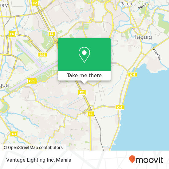 Vantage Lighting Inc map