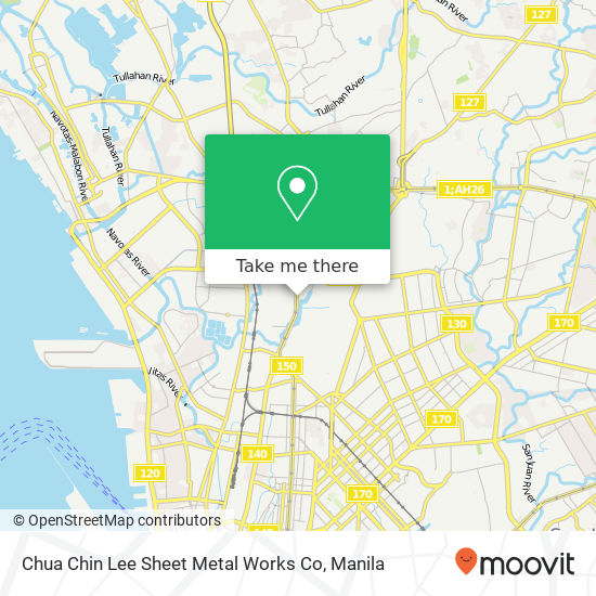 Chua Chin Lee Sheet Metal Works Co map