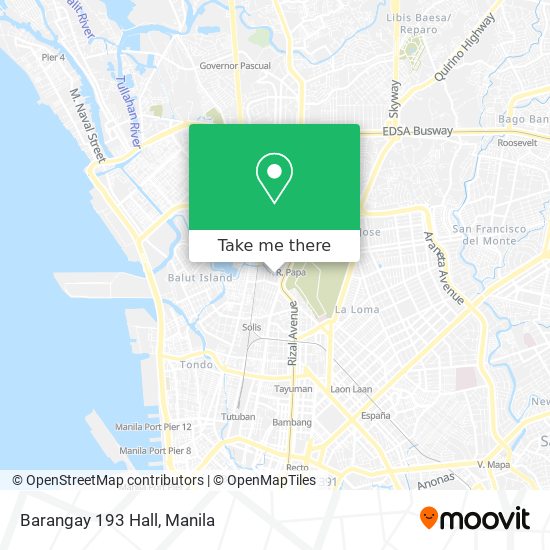 Barangay 193 Hall map