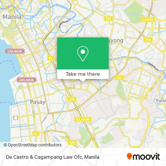 De Castro & Cagampang Law Ofc map