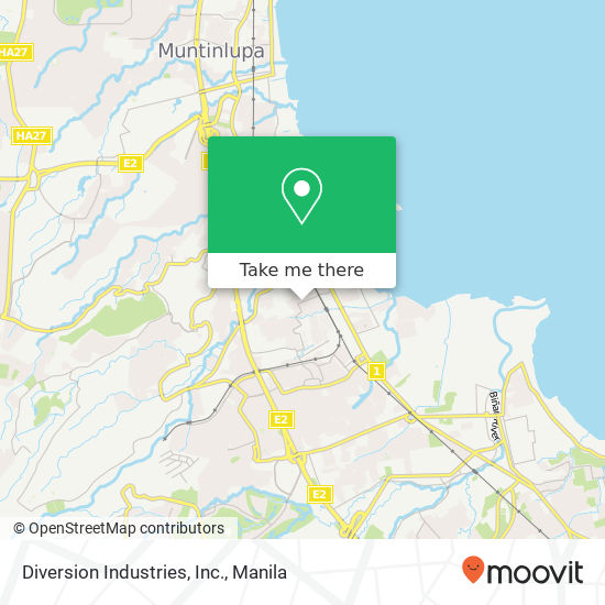 Diversion Industries, Inc. map