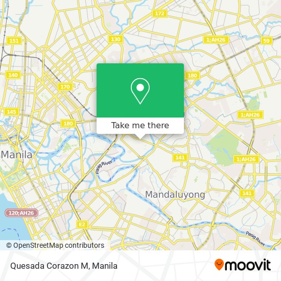 Quesada Corazon M map