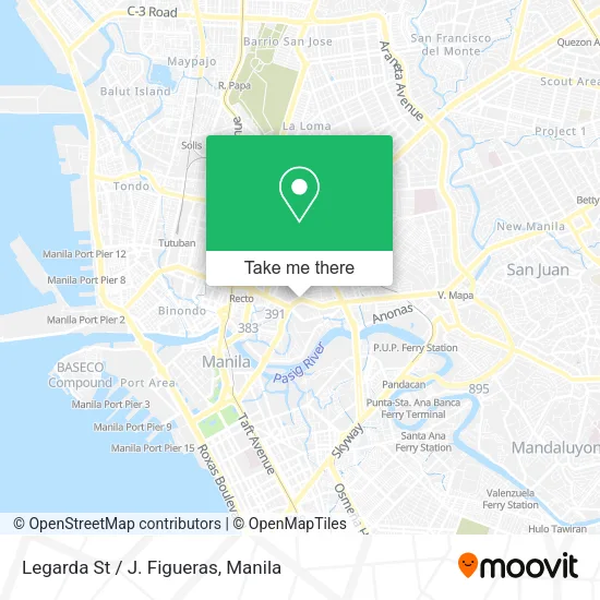 Legarda St / J. Figueras map