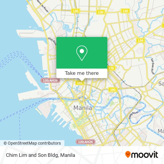 Chim Lim and Son Bldg map