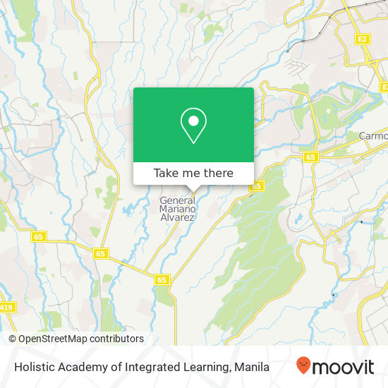 Holistic Academy of Integrated Learning map