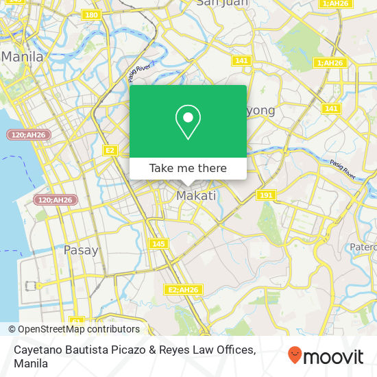 Cayetano Bautista Picazo & Reyes Law Offices map