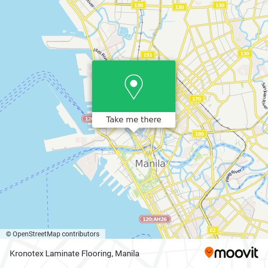 Kronotex Laminate Flooring map