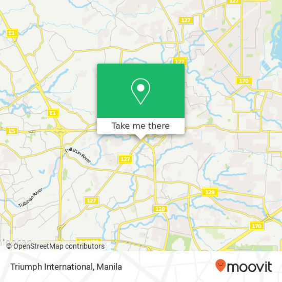 Triumph International map