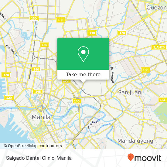 Salgado Dental Clinic map