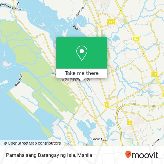Pamahalaang Barangay ng Isla map