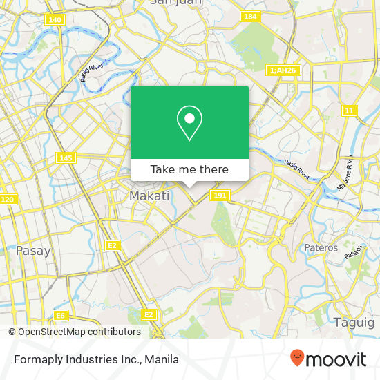 Formaply Industries Inc. map