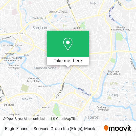 Eagle Financial Services Group Inc (Efsgi) map