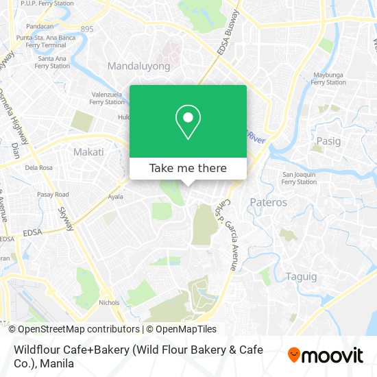 Wildflour Cafe+Bakery (Wild Flour Bakery & Cafe Co.) map