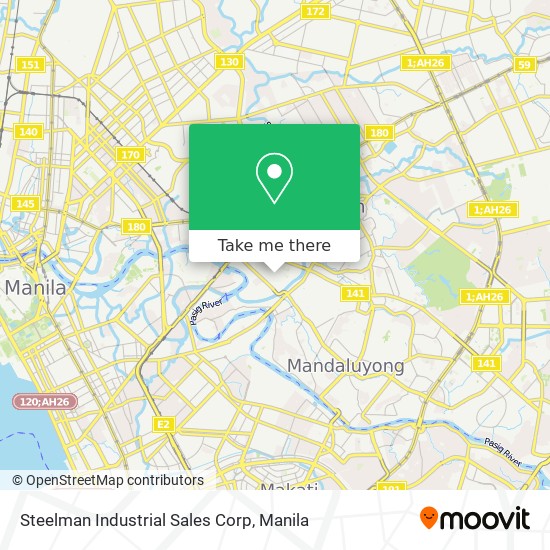 Steelman Industrial Sales Corp map