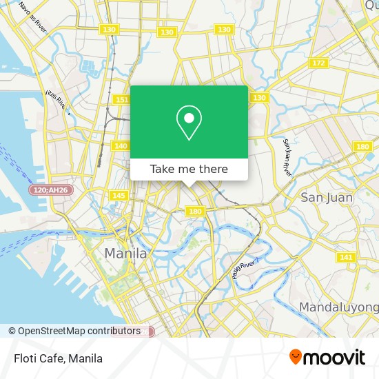 Floti Cafe map
