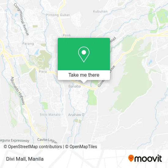 Divi Mall map