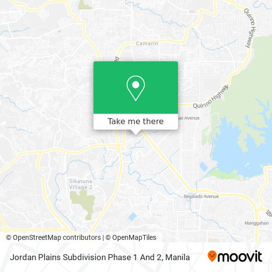 Jordan Plains Subdivision Phase 1 And 2 map