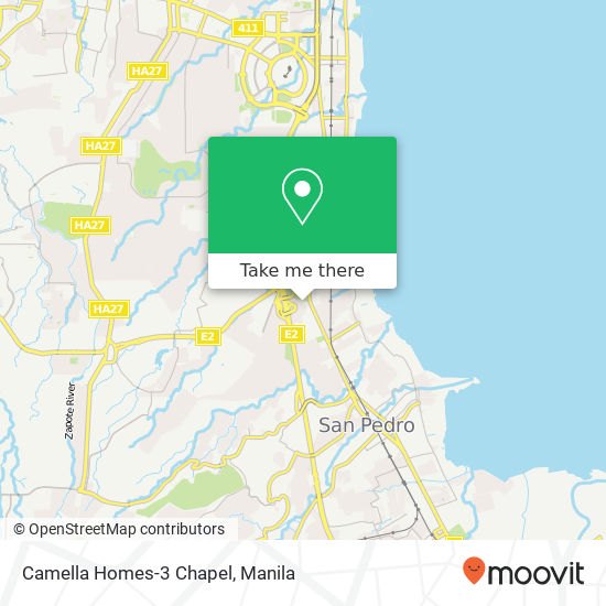 Camella Homes-3 Chapel map