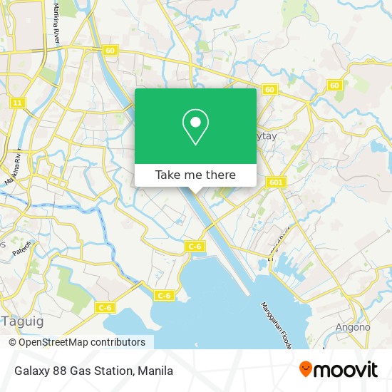Galaxy 88 Gas Station map