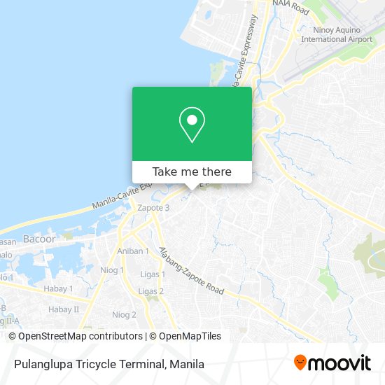 Pulanglupa Tricycle Terminal map