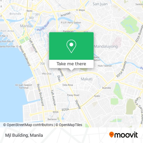 Eentonig Injectie dichtheid How to get to Mjl Building in Makati City by Bus or Train?