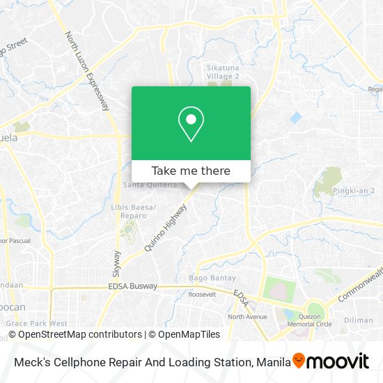Meck's Cellphone Repair And Loading Station map