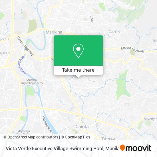 Vista Verde Executive Village Swimming Pool map